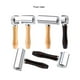 thumbnail image 3 of Advancent Rodillo de presión plano de acero inoxidable para madera, rodamiento de rueda de cuero, pegamento para estampado, rollo de laminación, Cocina y Comedor Negro/26mm Advancent HA077468-04, 3 of 6