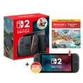 thumbnail image 1 of Nintendo Switch 2 Mario Kart World Bundle 256GB 7.9-Inch 1080P Screen, Joy-Con 2 with Mouse Sensor, Dock, with Nintendo Switch Online 12 Month + Expansion Pack & Screen Protector, 1 of 5