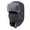 Grey, variant on 1 Pair Ushanka Winter Trapper Hat with Face Cover - Windproof and Warm Russian Ski Hat for Men and Women, Ear Protection Against Cold, Rain, and Snow