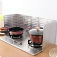 thumbnail image 4 of Toyvian Foldable Aluminum Splatter Screen for Stove Top with Oil Barrier and Heat Insulation, 4 of 7