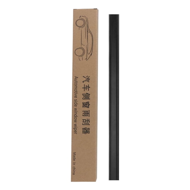 RKSTN Cars Side Window Wiper Strip Car Side Window Rain Scraper with Water Mist Removal Wiper Blade 1Pc