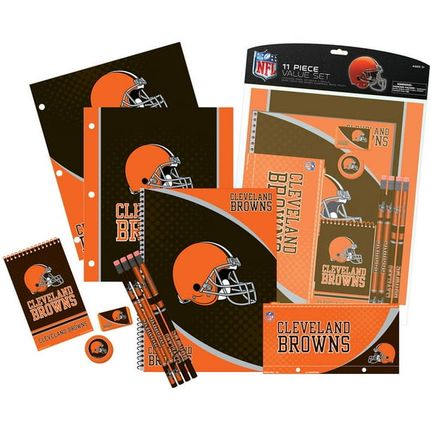 NFL Cleveland Browns 11 Piece Stationery Set