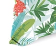 thumbnail image 3 of Jordan Manufacturing 18" x 18" Jabber Clover Multicolor Tropical Square Outdoor Throw Pillow (2 Pack), 3 of 11