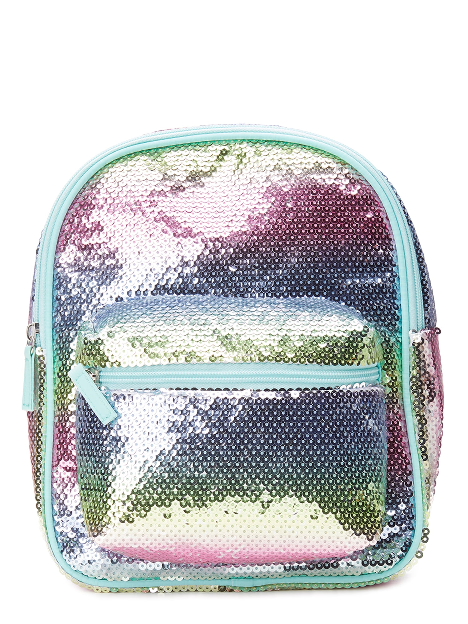 Wonder Nation Children's Rainbow Ombre Sequins Mini Dome Backpack