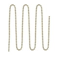 thumbnail image 2 of Uxcell Pull Chain Extension Brass Beaded Chain 40 Inch with 3 Connectors for Light/ Fan Gold Tone, 2 of 5