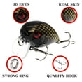 thumbnail image 4 of 2PC Floating Bait 4.5CM 7G Fishing Hooks Wobbler Tackle Crankbait Artificial Lures With Hook, 4 of 10