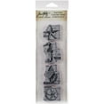 thumbnail image 2 of Tim Holtz Mini Blueprints Strip Cling Stamps 3"x10"-nautical, 2 of 2