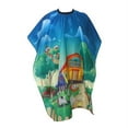 thumbnail image 2 of Imperméable Enfants Coupe Cape Tissu Coiffeur Salon de Coiffure Barbier Tablier, 2 of 5