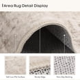 thumbnail image 6 of ARICOEASY 5x7 Abstract Area Rugs Machine Washable Non-slip for Living Room Bedroom Dining Room Office, Beige, 6 of 8