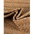thumbnail image 4 of Unique Loom Outdoor Border Collection Area Rug - Checkered (6' 1" Square Light Brown), 4 of 7