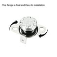 thumbnail image 2 of Uxcell Temperature Control Switch Thermostat 100°C 10A Normal Close 2 Pack, 2 of 5