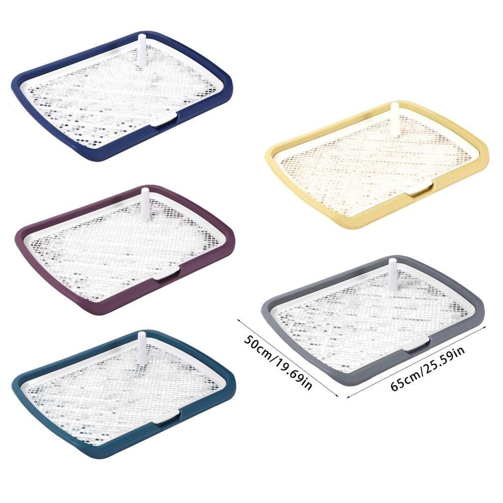 AOOOWER Oversized Dog Pee Pad With Stand Post For Indoor Use For Small Space