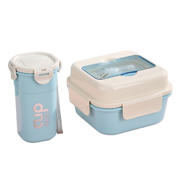 Jubipavy Food Warmer Lunch Box Lunchbox And Mug Set Lunch Box For Lunch Containers For Adults Leak Proof Microwaveable Feature