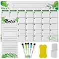 thumbnail image 1 of Magnetic Dry Erase Calendar Set with Weekly and Daily Notepads for Fridge, 1 of 8