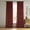 Crimson Rust, variant on Half Price Drapes Signature Burgundy Velvet Blackout Curtains For Bedrooms (1 Panel), 50WX 84L