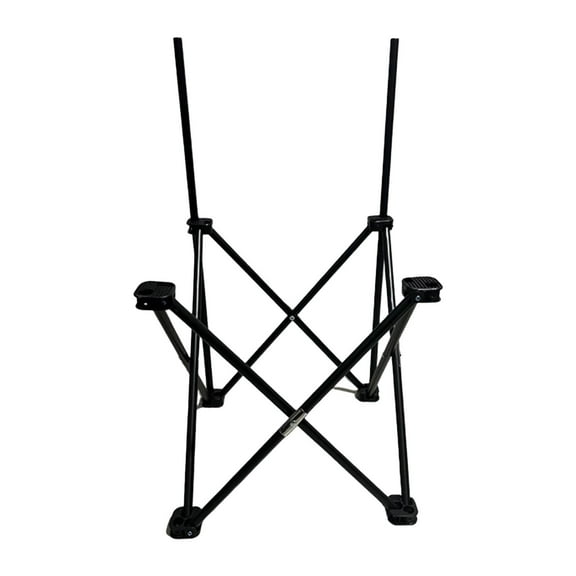 figatia Camping Folding Chair Leg Furniture Holder Accessory Bracket Beach Chair Leg Stand for Backpacking Sports Hiking Fishing Black