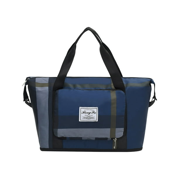 Bolsa Deportiva Portátil de Hombro con Separación para Artículos Secos y Húmedos, Bolsa de Yoga y Fitness, Bolsa de Viaje de Gran Capacidad, Plegable y Expandible