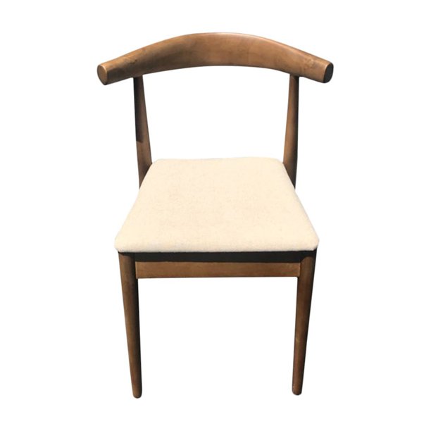 Commercial Seating Products Kent Stackable Solid Wood Mid Century