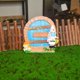 thumbnail image 3 of Puerta de hadas de jardín, mini puertas de hadas, ventanas de hadas, Pixie en miniatura, elfo, suministros de paisaje de jardín en miniatura Feliz Sencillez, 3 of 5