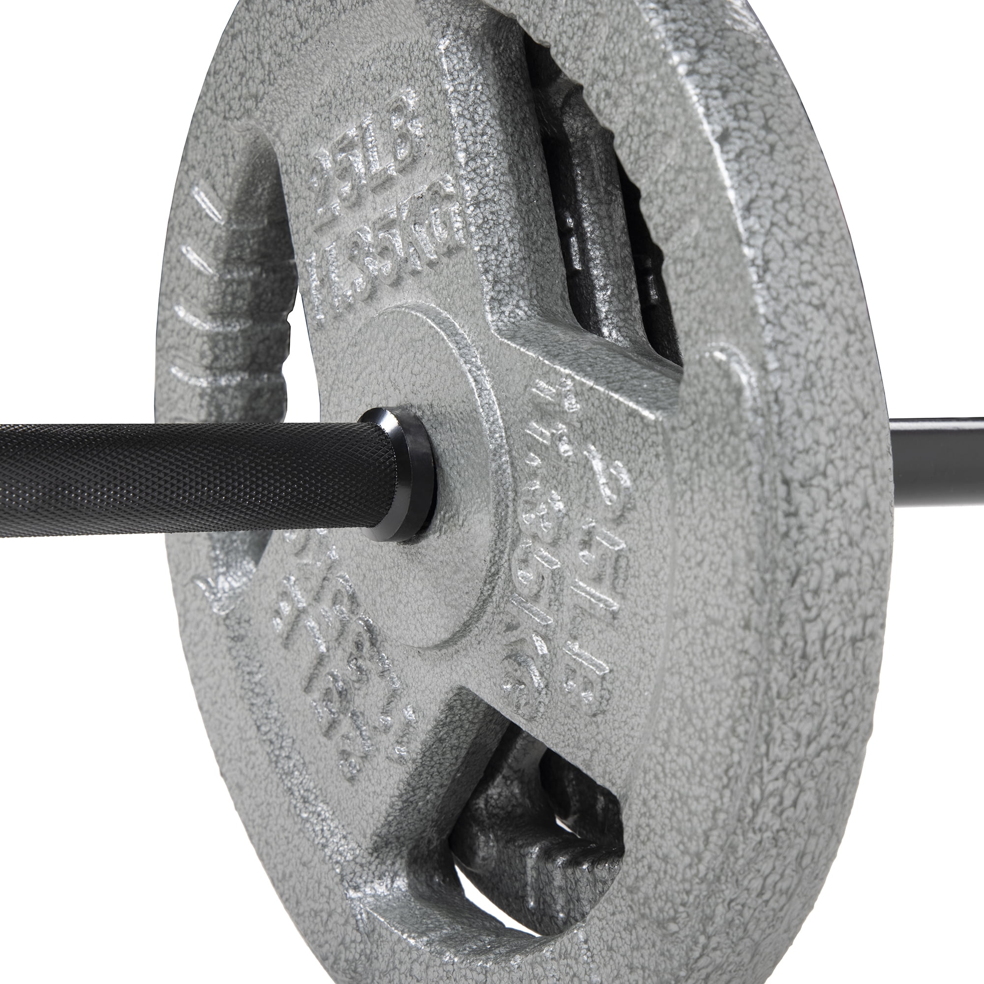 BalanceFrom 1-Inch Standard Weightlifting Barbell, 300-Pound Capacity - 529809039