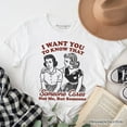 thumbnail image 6 of Someone Cares Retro Sarcastic T-Shirt, Funny Vintage Quote Tee, 6 of 6