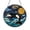Acrylic 3.5 Inch, variant on Orca Inspired Stained Glass Suncatcher – Nautical Window Art