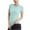 Mint Green, variant on Spandex T-Shirts Womens Gym Workout Yoga Clothes Quick Dry Stretch Crew Neck Tees Slim Fitted Tops (M, Orange)