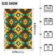 thumbnail image 2 of FORMRS 1-Subject Spiral Notebook 8" x 5" College Ruled 60 Refillable Sheet A5 Hard Cover, 2 Pack, Geometric Patterns, 2 of 7