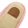 thumbnail image 7 of Women's Cozy Thread Cloth Organic Cotton House Slippers, Washable Flat Indoor Outdoor Slip on Shoes, 7 of 7