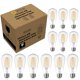 thumbnail image 1 of Bombillas LED H&D Home Interchanges Edison, 6 W, 2700 K, paquete de 12 unidades, 1 of 7