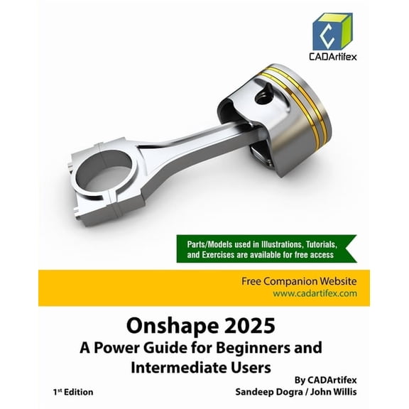 Onshape 2025: A Power Guide for Beginners and Intermediate Users, (Paperback)
