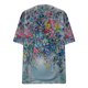 thumbnail image 5 of ICHUANYI Clearance Women's Fashion Casual Plus Size Scenic Flowers Printing V-Neck T-Shirt Tops(Light Blue, XXL) ICHUANYI WER2023080802851, 5 of 5
