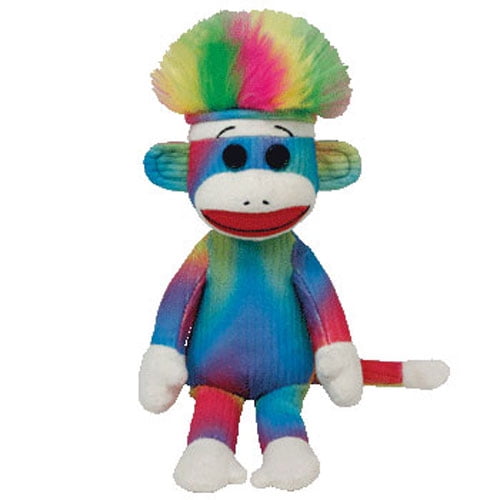 sock monkey beanie baby