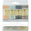 Kaisercraft Planner 8 Bulldog & 24 Paper Clips Pack-patterns