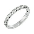 thumbnail image 2 of SuperJeweler 1/2 Carat Diamond Wedding Band In 14 Karat White Gold For Women, 2 of 6