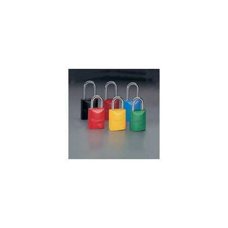 Master Lock Company 1 31/32'' High Body High-Visibility Aluminum Padlock - Keyed Differently With 1 1/16'' Shackle