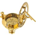 thumbnail image 4 of 5" Sundial Compass Solid Brass Sun Dial, 4 of 6