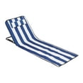 thumbnail image 2 of Silla de Playa Plegable DYNWAVEMX Respaldo Ajustable Rayas Blancas y Azules, 2 of 8
