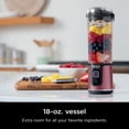 thumbnail image 2 of Ninja Blast Portable Blender, Metallic Cherry Tarte, 2 of 8