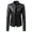 Black, variant on Labakihah coats for women Womens Long Sleeve Leather Jacket Motorcycle Leather Jacket PU Leather Jacket Fashion Womens Jacket Coat Black L