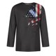 thumbnail image 3 of Camisas de Manga Larga para Hombres Imprimir Casual Cuello Redondo Blusa de Manga Corta, Camisas de Lino para Hombres, 3 of 7
