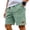 DC29- Light Green, variant on Domzle Mens Waffle Shorts Summer Casual Textured Knit Drawstring Elastic Waist Comfy Short with Pockets Beach Vacation Gray 3XL