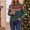 Navy-B, variant on FRSASU Women's Casual Round Neck Vintage Fair Isle Yoke Knit Sweater Long Sleeve Fall Pullover Blue-C