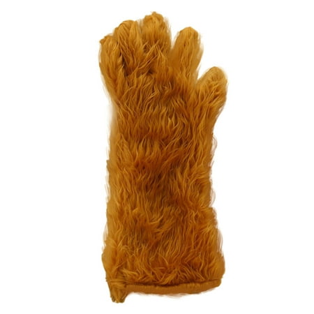 

Bestonzon Gloves Glove Plush Palm Animal Paw Beast Lion Fursuit Paws Werewolf Party Prop Bear Warm