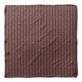 thumbnail image 4 of Bimba Brown Diagonal Line Geometric Printed Pure Silk Scarf For Hair Neck Head Bandanas For Women 40 x 80 Inches, 4 of 6
