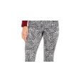 thumbnail image 2 of Charter Club Women's Animal Print Lexington Straight Leg Jeans White Size 4, 2 of 3