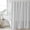 Grey, variant on Light Green Lines Small Stall Shower Curtain, Waterproof Shower Curtains for Bathroom, Retro Minimalist Stripes Pattern Washable Fabric Bath Curtain for Bathtub Decoration with Hooks 36x72 Inches