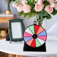 thumbnail image 6 of perfeclan Color Rotating Wheel Drinking Game for Adults Acrylic Reusable Roulette Wheel Fortune Wheel for Club Shops Gatherings Show, 6 of 9