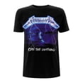 thumbnail image 1 of Metallica - Camiseta Ride The Lightning Tracks Estampado en Espalda para Adultos Unisex (Negro), 1 of 2