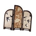 thumbnail image 4 of Mini biombo plegable de 3 paneles, estético y decorativo para sala de estar. Estilo B, 4 of 9